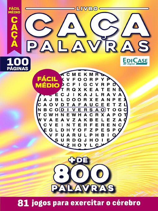 Title details for Caça-Palavras by EDICASE GESTAO DE NEGOCIOS EIRELI - Available
